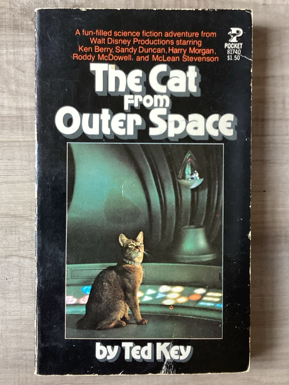 2/$15 Vintage 1978 The Cat From Outer Space Paperback Novel by Ted Key